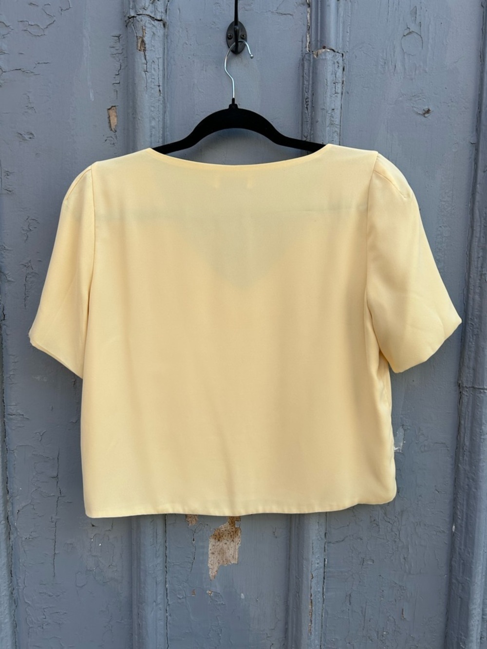 Babaton Yellow Randy Blouse, size Small - Picture 3 of 7